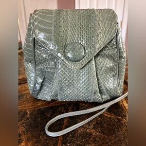Vintage Palizzio Accessories Eel Skin Eveing Bag Purse
